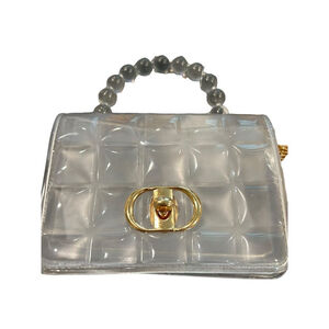 Forever 21 Transparent Jelly Mini Crossbody Bag
